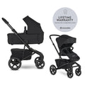 EASYWALKER Kombinált babakocsi Jimmey 2in1 Pepper Black LITE RWS-0