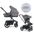 EASYWALKER Kombinált babakocsi Harvey5 2v1 LITE RWS - Pebble Grey-0