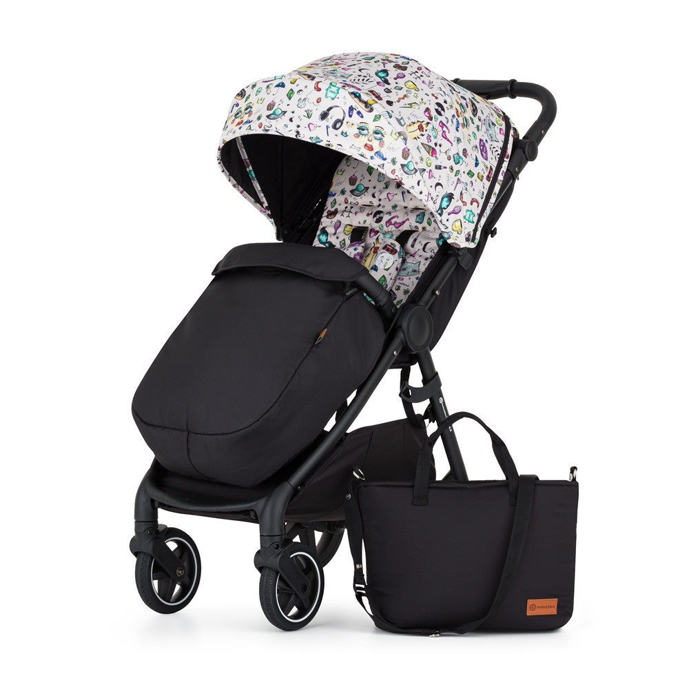 Petite&Mars Sport babakocsi Royal3 Black - Limited100 Tattoo-0