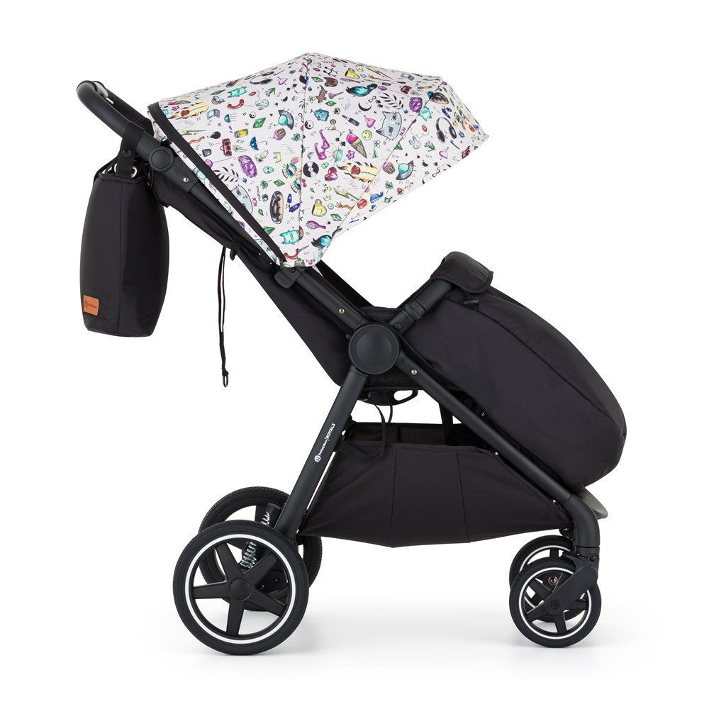 Petite&Mars Sport babakocsi Royal3 Black - Limited100 Tattoo-2