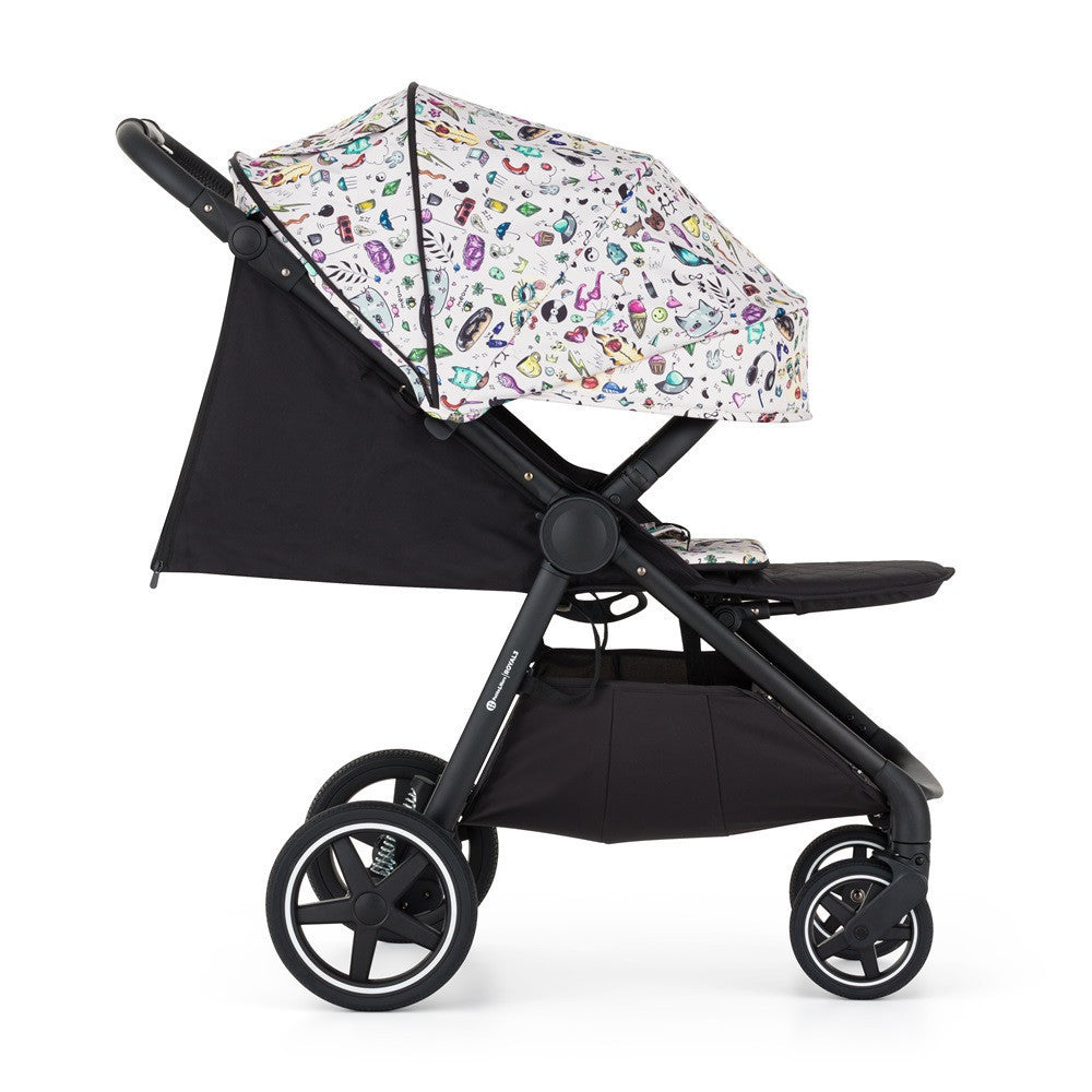 Petite&Mars Sport babakocsi Royal3 Black - Limited100 Tattoo-4