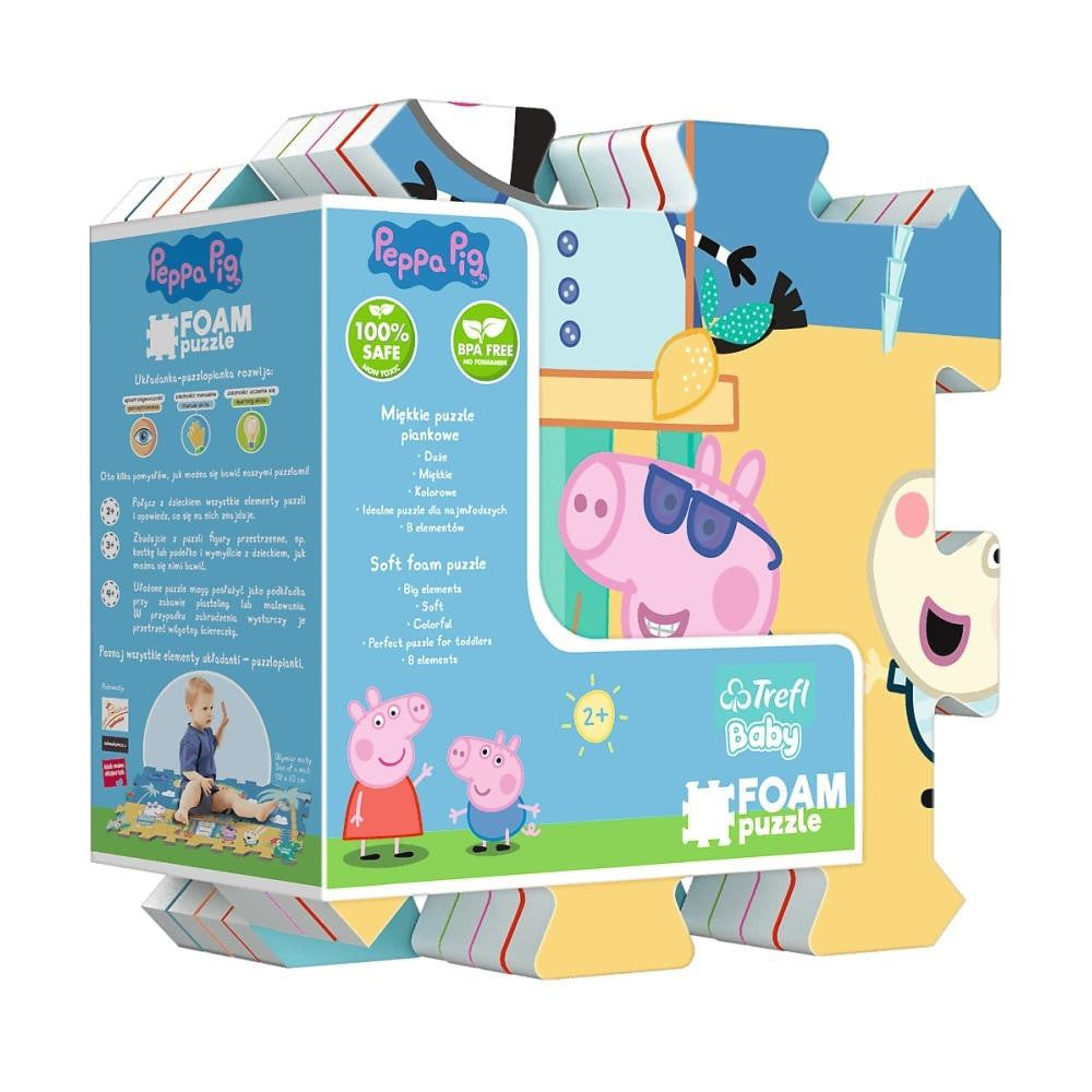 Trefl Habszivacs szőnyeg puzzle - Peppa malac nyaral