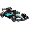 Mercedes-AMG PETRONAS F1 elektromos gokart – 12 V, lítiumakku, távirányító (Fekete/ezüst)
