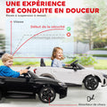 Voiture électrique enfant 12 V - véhicule électrique avec télécommande parentale fournie - V. Max. 5 Km/h - effets sonores, lumineux - Audi RS E-tron GT blanc