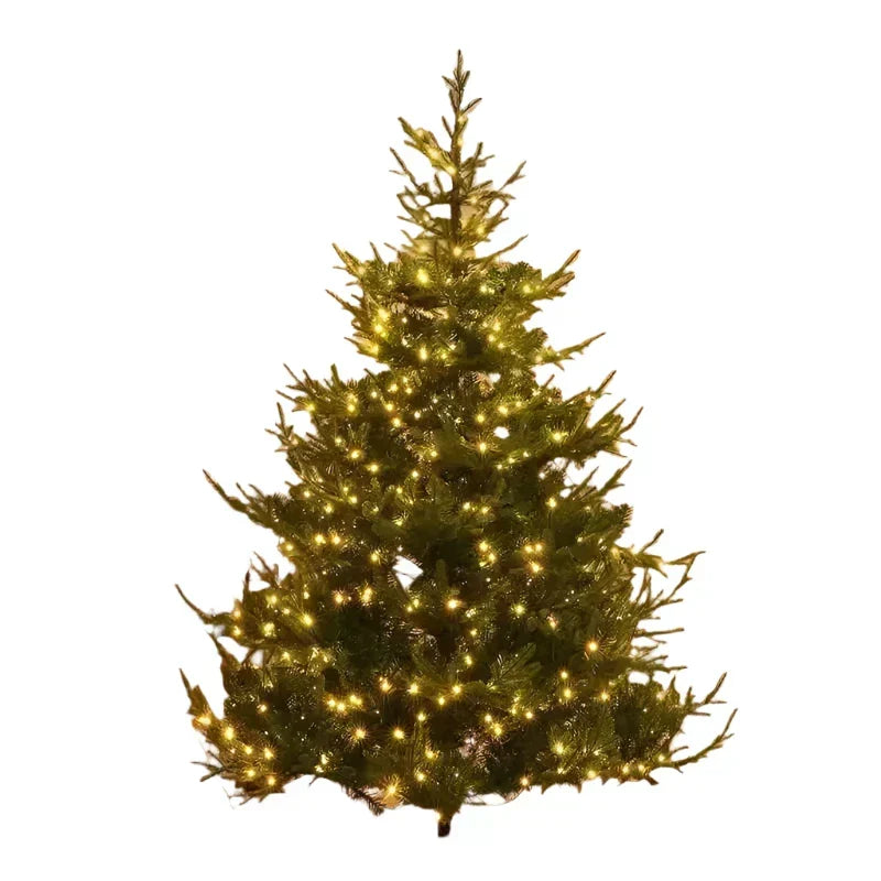 Large Artificial Christmas Tree With Led Lights-0