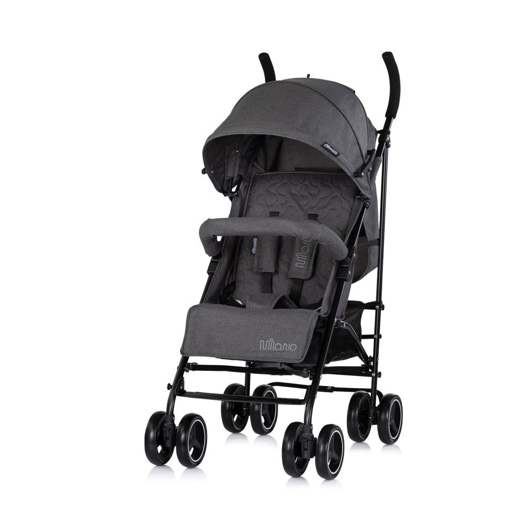 Chipolino Milano sport babakocsi 22kg-ig - Charcoal