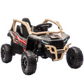 Kawasaki TERYX KRX 1000 Elektromos Gyerek UTV – 12V, Dupla Motor, Szülői Távirányító, Sárga