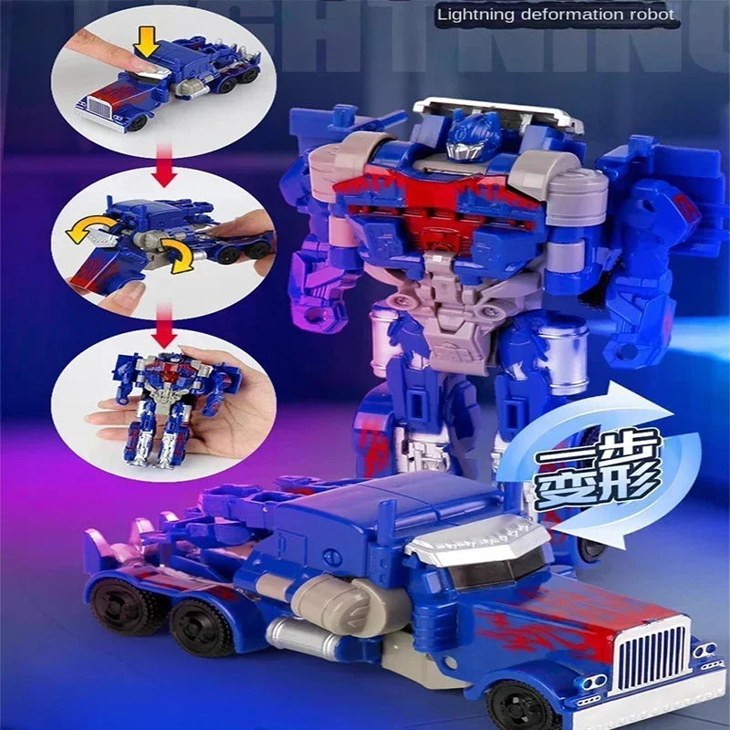Transformation Car Anime Robot Model Toy-3