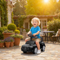 Porteur enfants Mercedes-Benz sous licence, porteur voiture à pousser avec poignée amovible, 91 x 40 x 83 cm, noir