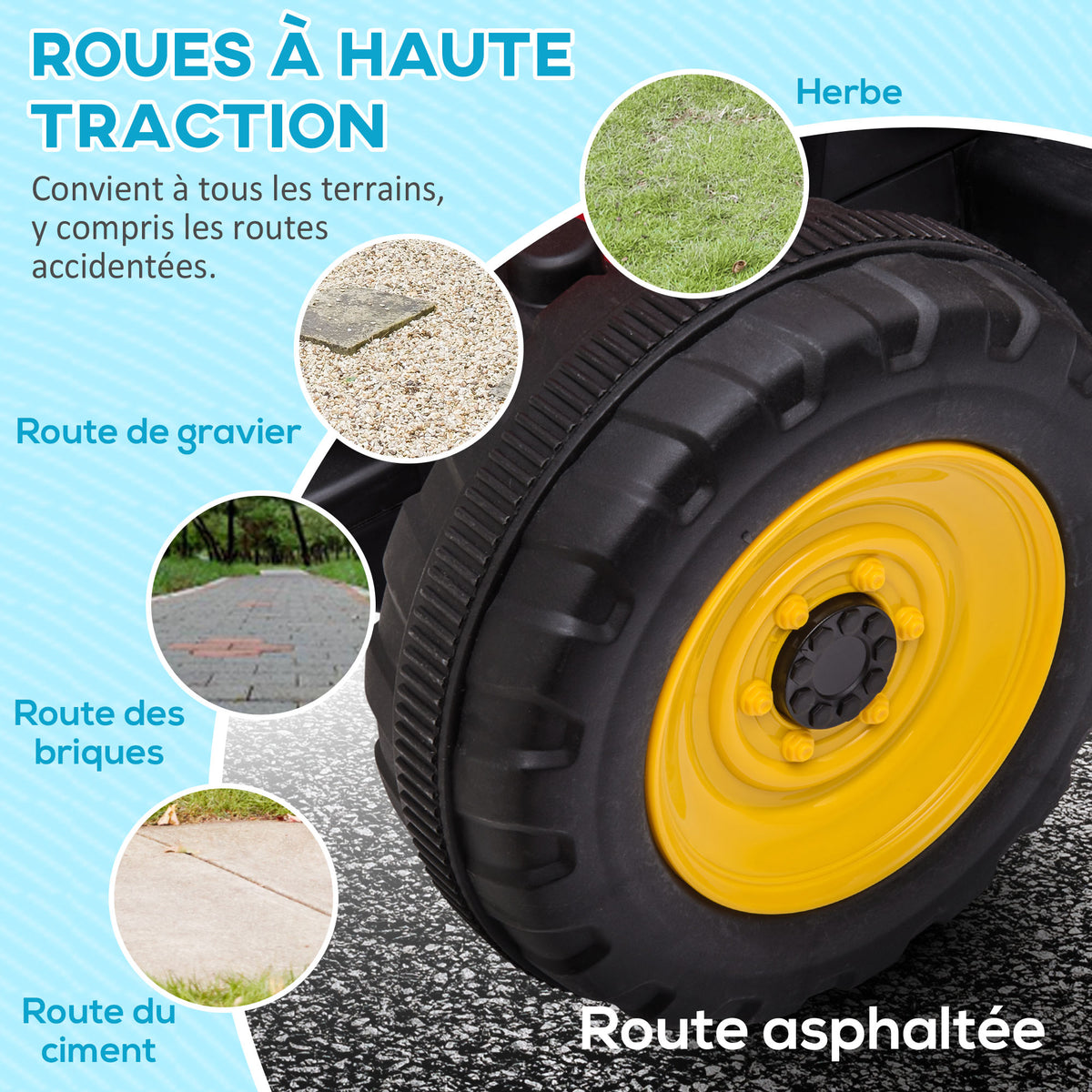 Gyermek traktor Piros 12 V-os elektromos – levehető utánfutóval és távirányítóval