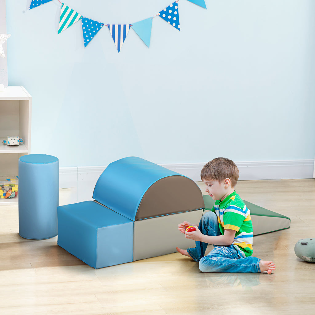 5PCS Module motricité bébé parcours motricité bébé en mousse EPE pour enfants d'âge préscolaire, multicolore