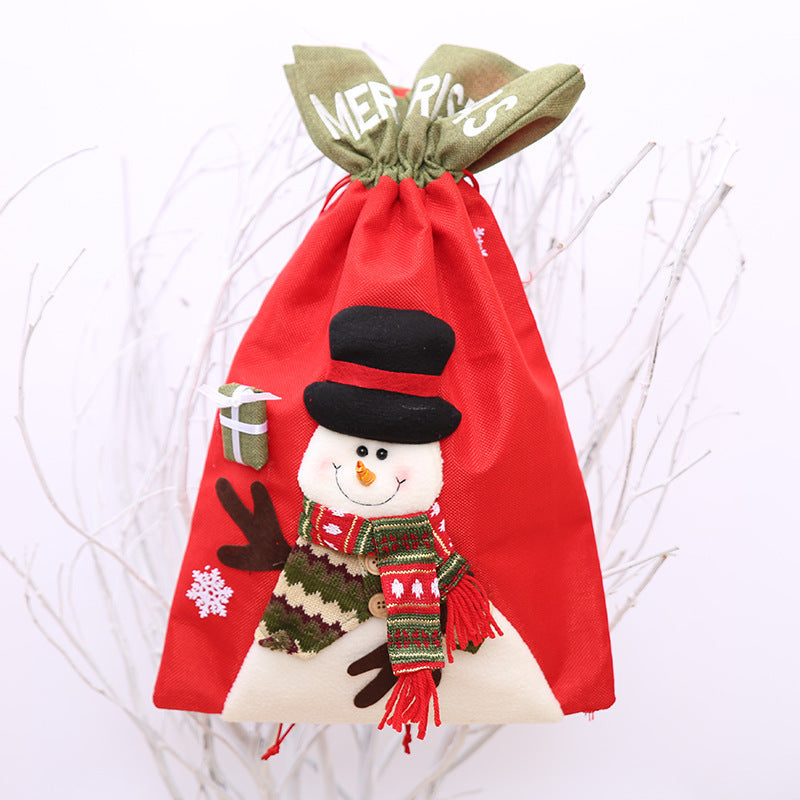 Drawstring Christmas Gift Bag-2