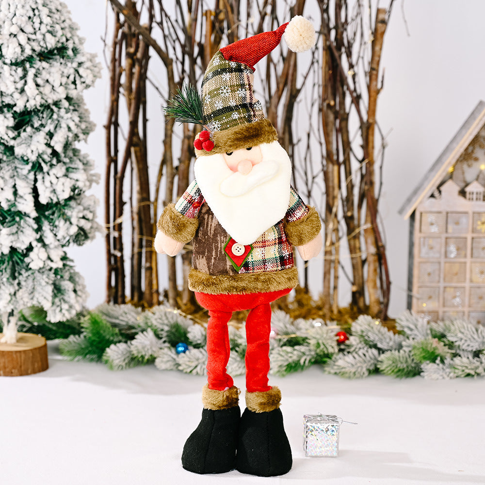 Christmas Telescopic Leg Doll-3