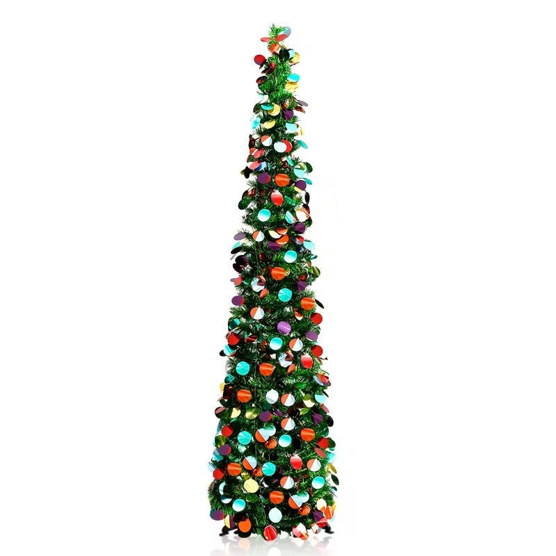 Pop-Up Sequin Christmas Tree-0