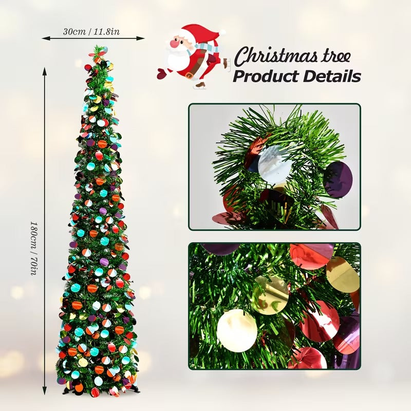 Pop-Up Sequin Christmas Tree-2