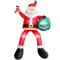 Santa Claus Inflatable Christmas Yard Decoration-0