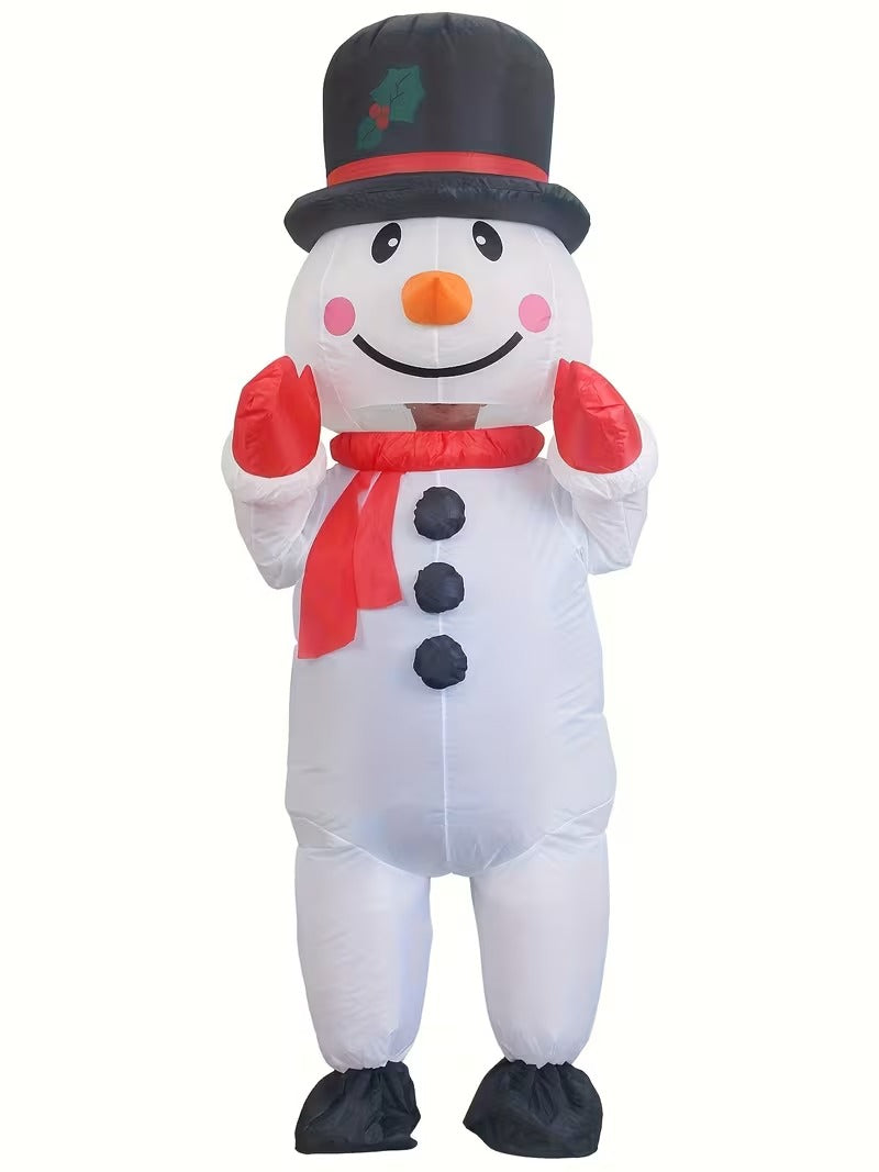 Inflatable Snowman for Christmas Parties-3