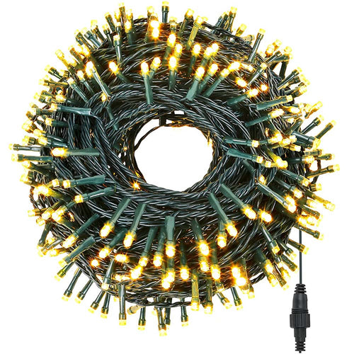 LED fényfüzér választható méretben és színben-480 LED-es -melegfehér-1